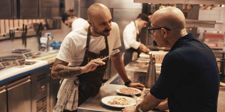 At the restaurant Trippa, they have limited seating to give their workers a good work/life balance. (credit: National Geographic/Matt Holyoak)