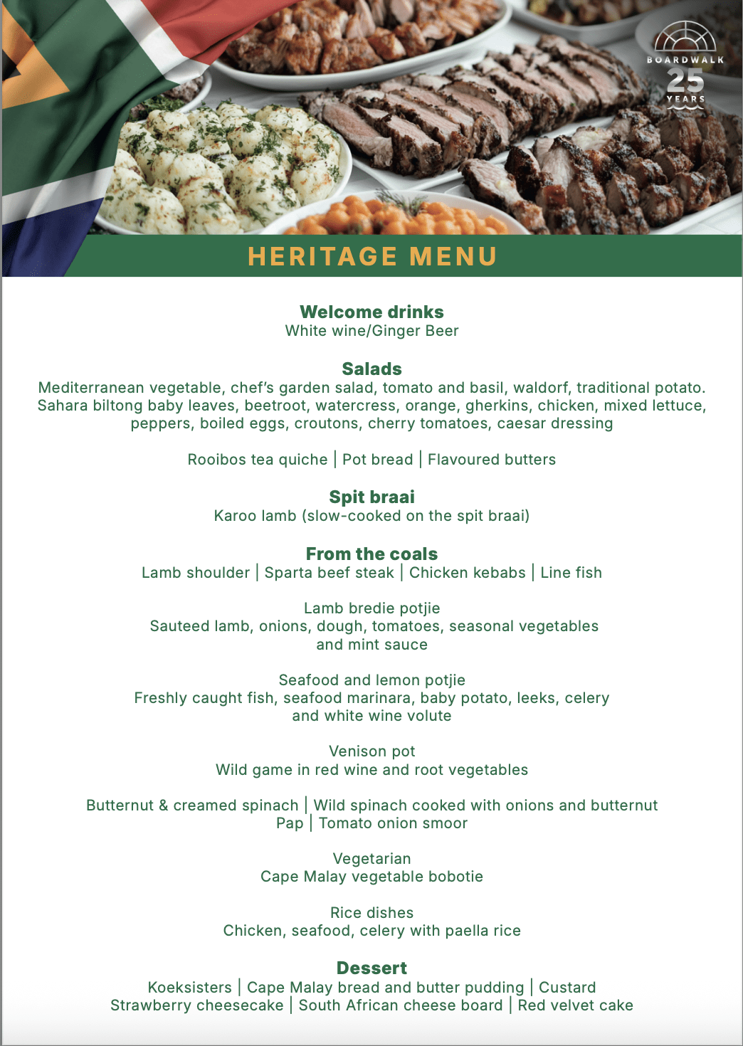 Unforgettable Heritage Day Feast At Boardwalk Hotel And Casino Unforgettable Heritage Day Feast At Boardwalk Hotel And Casino