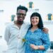 The film's writer and director, Paul Modjadji, and dementia advocate and one of the film's contributors, Marinda