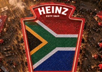 The 100+ Braai stands that will create the iconic Heinz emblem.